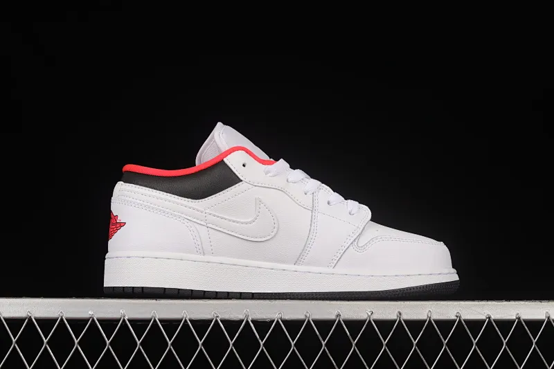 All categories Air Jordan Jordan series basketball shoes Air Jordan 1 Low G version pure original Air Jordan AJ1 Low AJ1 Joe 1 white black red low-top cultural leisure sports basketball shoes 553560-160